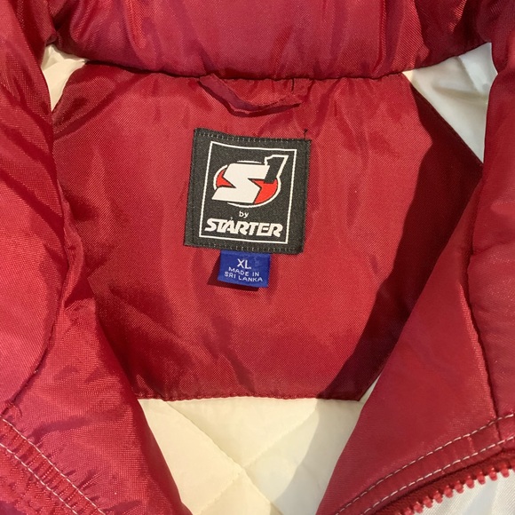 VTG Starter Crimson Tide Puffer Jacket XL - Picture 5 of 8